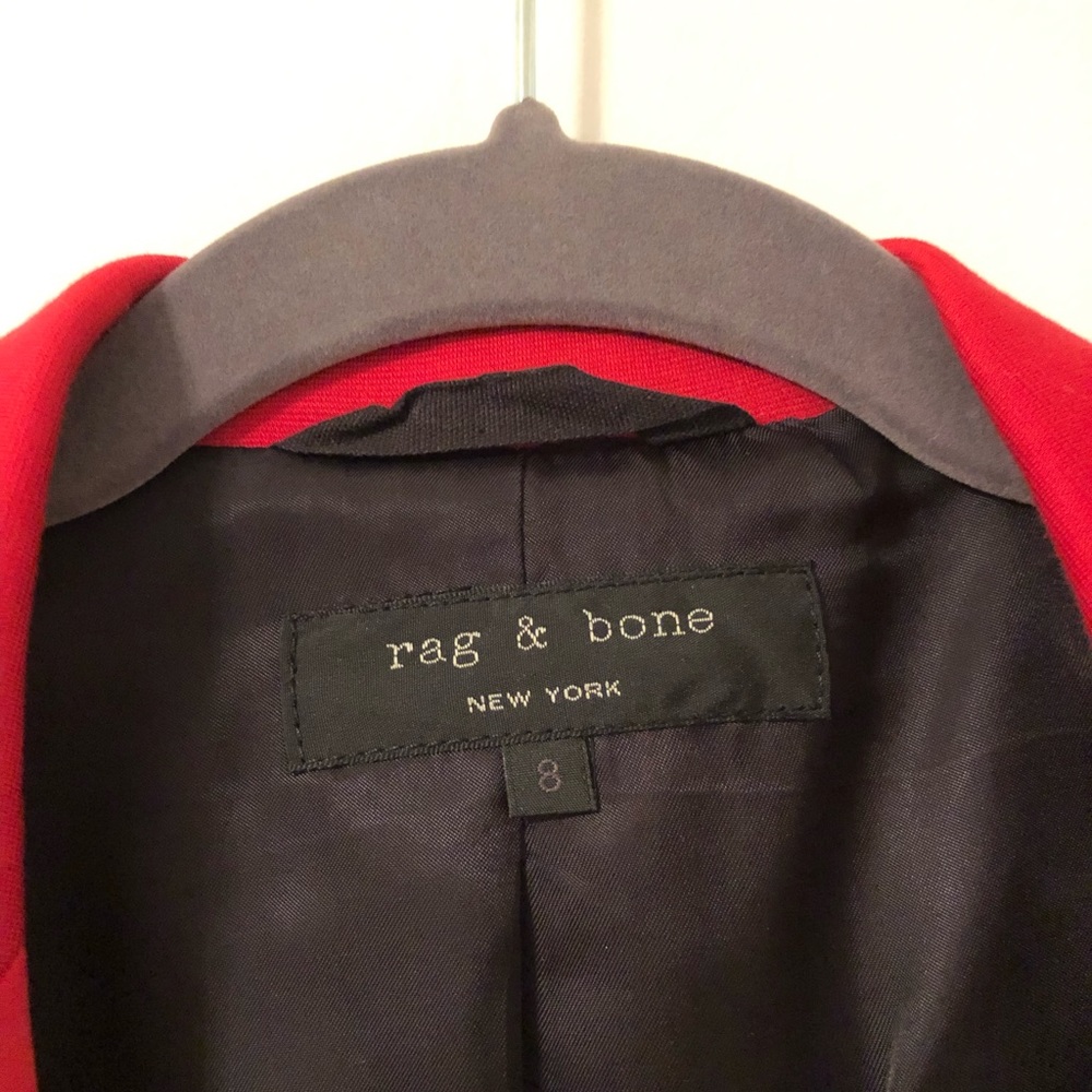 Red Rag & Bone Blazer - Picture 2 of 3